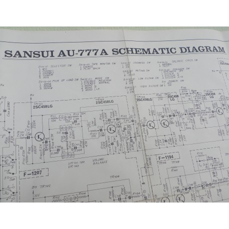 Schéma Sansui AU-777A