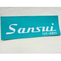 Sticker vintage Sansui Hi-Fi Video
