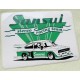 Sticker vintage Sansui stereo racing team