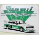 Sticker vintage Sansui stereo racing team