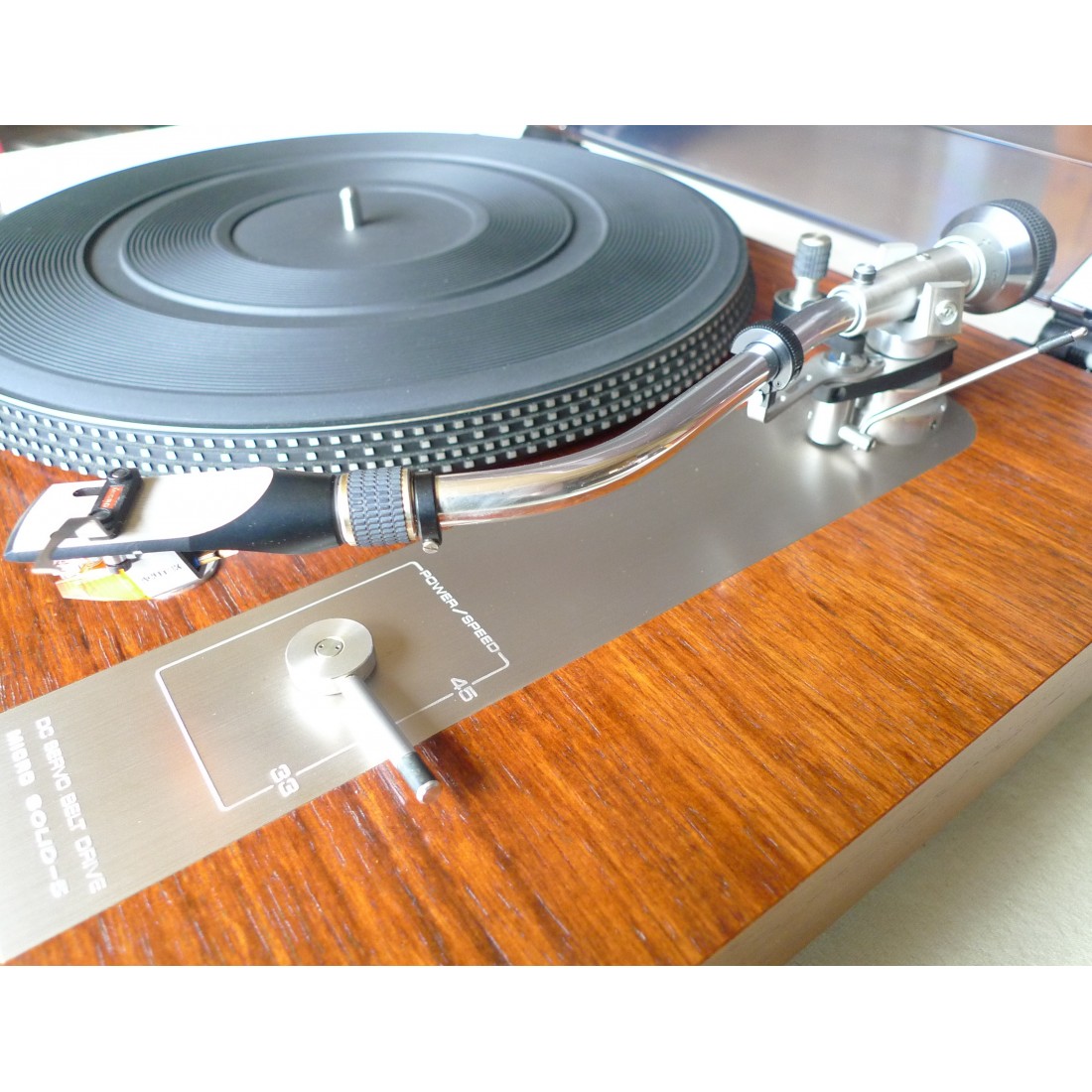 Platine vinyle vintage Micro Seiki Solid 5 à courroie avec bras MA-303