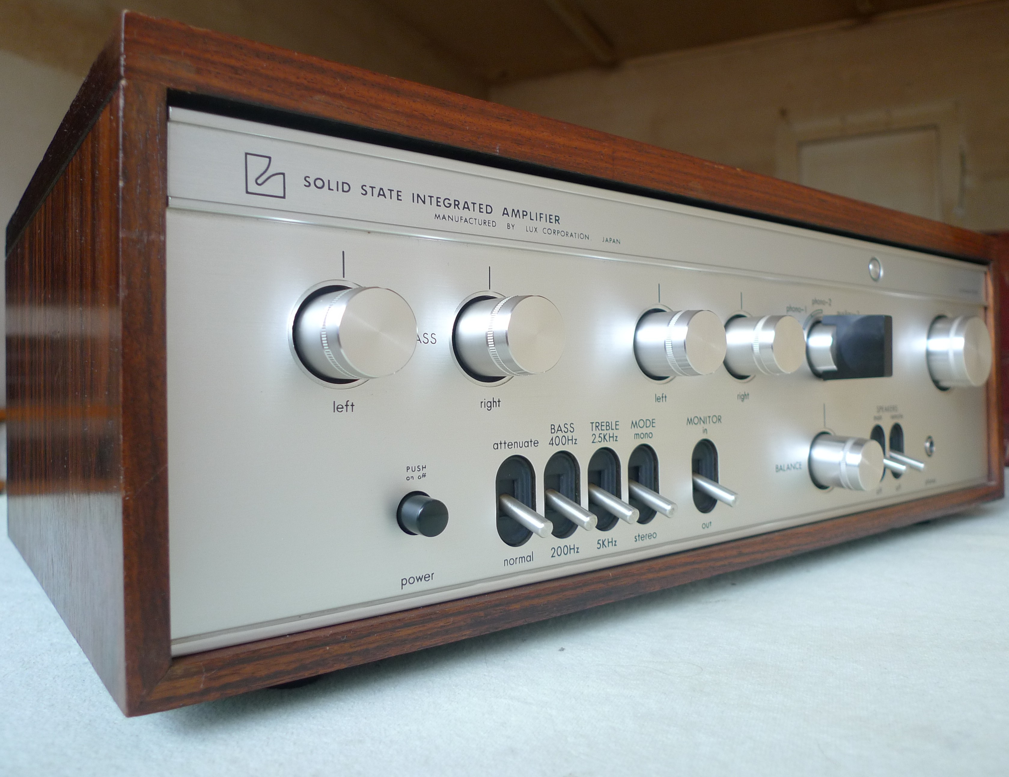 アンプ LUXMAN 503AMP 値下げ LUXMAN SQ-503X ラックスマン プリメインアンプ 良音です