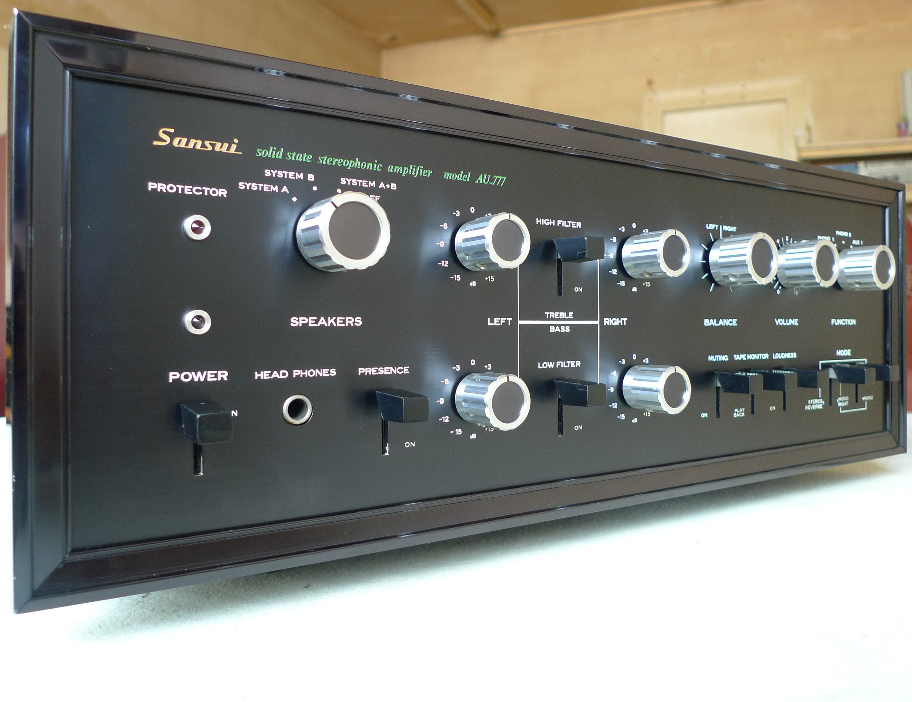 Sansui AU-777 Integrated Amplifier Used | eBay